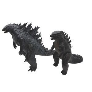 Jakks Pacific Godzilla Action Figure Lot of 2 2019 King of Monsters Toho